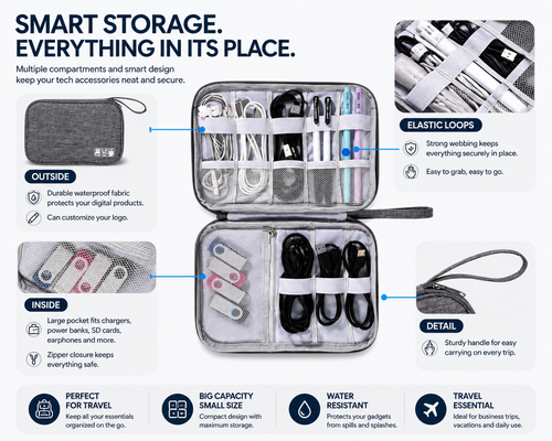 Portable Cable Organizer