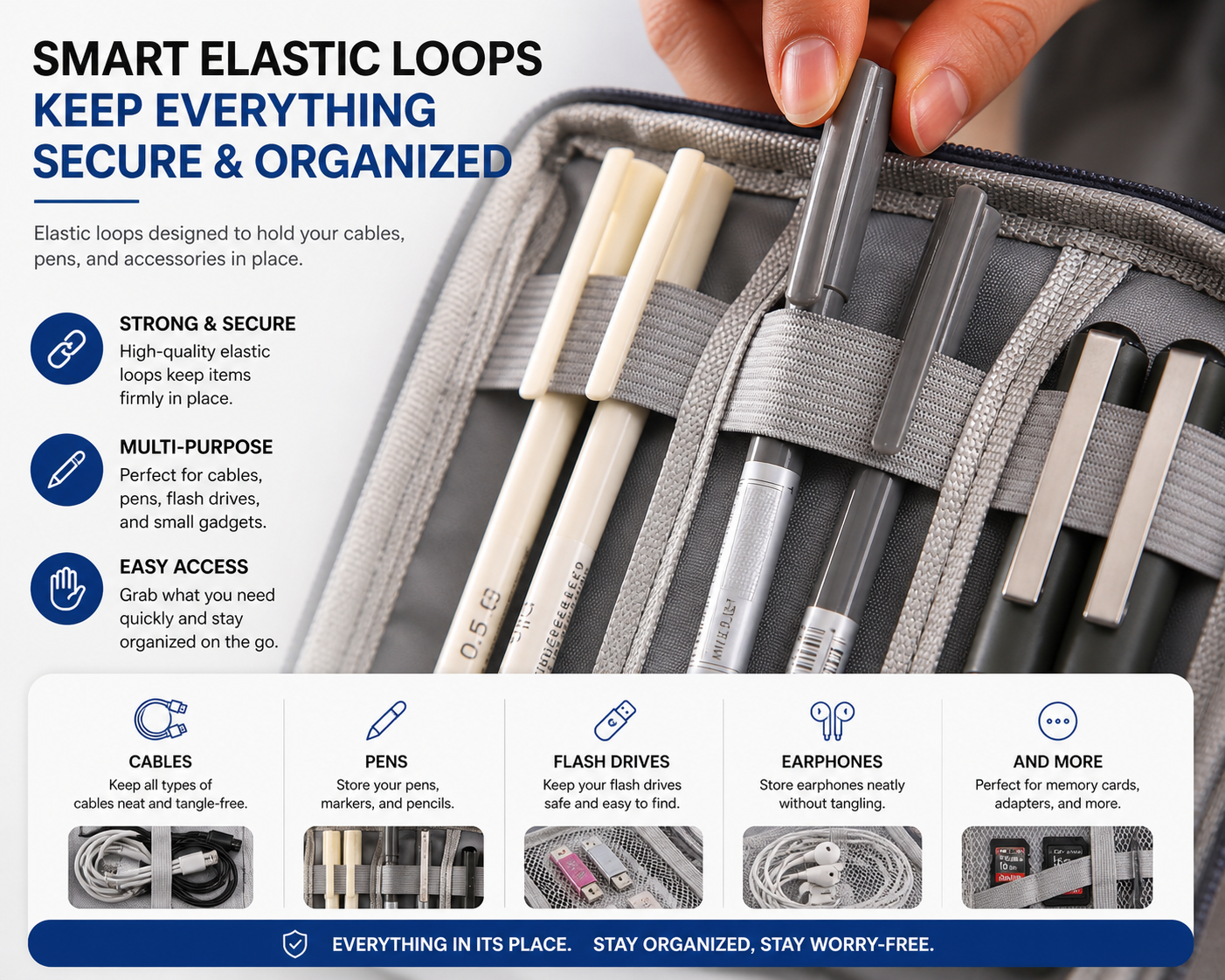 Portable Cable Organizer